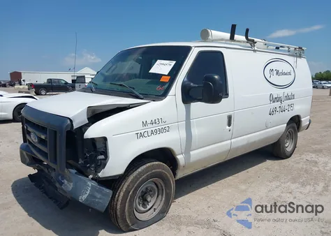 2013 Ford E-250 Commercial из США, поврежденный, VIN 1FTNE2EW0DDB03420